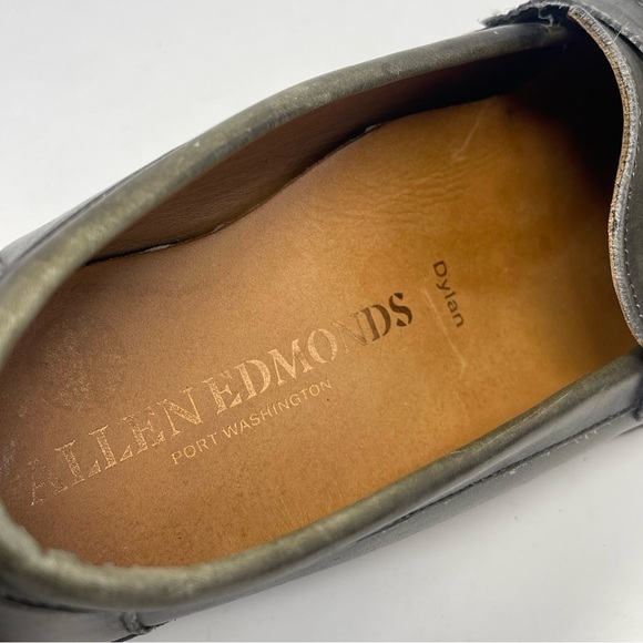 Allen Edmonds Dylan Penny Loafers Mens 8.5 D Burnished Green Leather Shoes main image 13